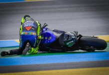Rossi Tak Mengerti Kenapa Bisa Terjatuh…Loh Piwee ? Rossi terjatuh