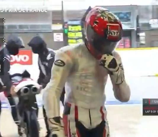 Andi Gilang Tercepat di Warm Up Moto3 Prancis