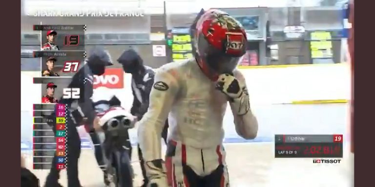 Andi Gilang Tercepat di Warm Up Moto3 Prancis