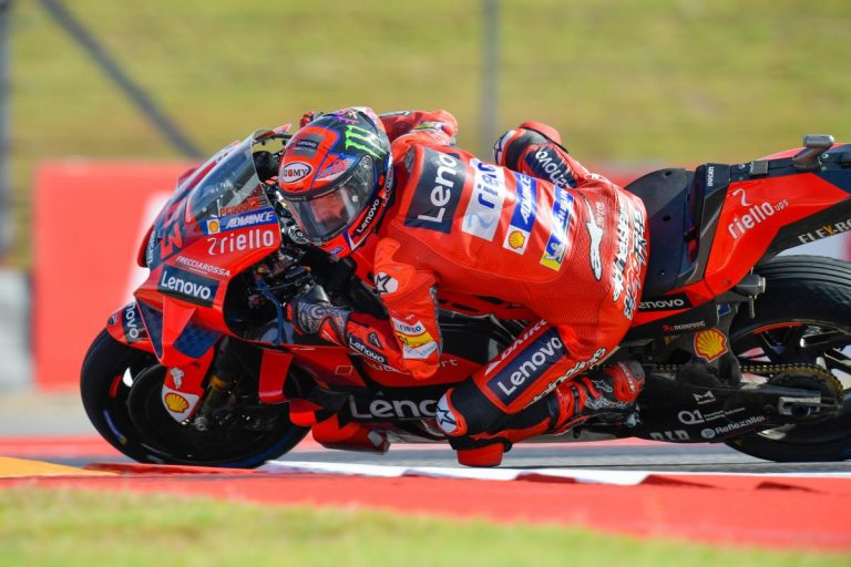 Kualifikasi MotoGP Amerika : Pecco Cetak Hattrick Pole Position