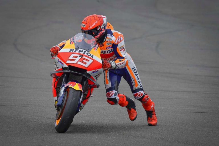 Selama 9 Musim di MotoGP Jumlah Crash Marquez Sudah 144 Kali