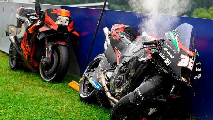 Data Kecelakaan MotoGP 2021