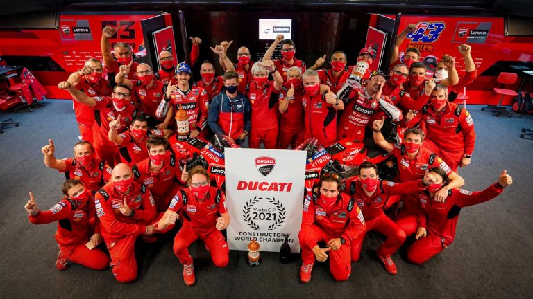 Catatan Prestasi Ducati di MotoGP 2021