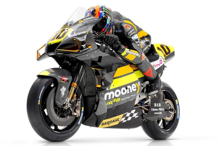 VR46 Racing Team Perkenalkan Motor Untuk MotoGP 2022