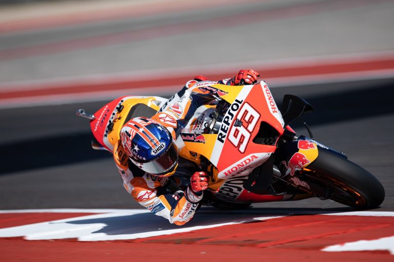 Marc Marquez Sesalkan Gagal Menang, Namun Bersyukur Dirinya Tak Terjatuh
