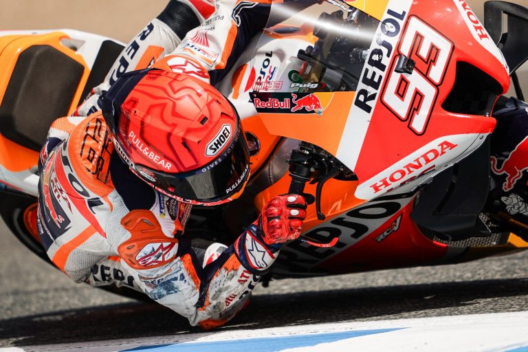Terjatuh Dua Kali, Marc Marquez Tempati Urutan Ke-19 Pada Latihan Bebas Hari Pertama