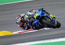 Duo Suzuki Joan Mir dan Alex Rins Pimpin FP1 MotoGP Spanyol
