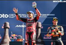 Marco Bezzecchi Crash, Marquez Menang di GP San Marino
